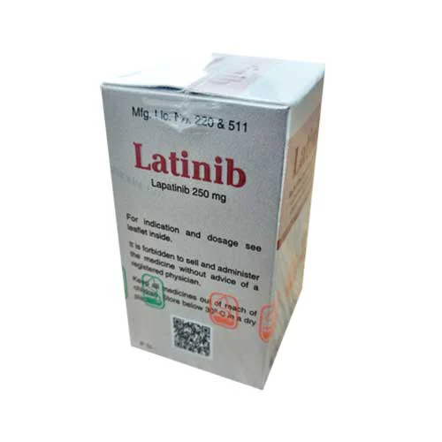 Latinib (Lapatinib 250mg) Rx Latinib (Lapatinib 250mg) Rx