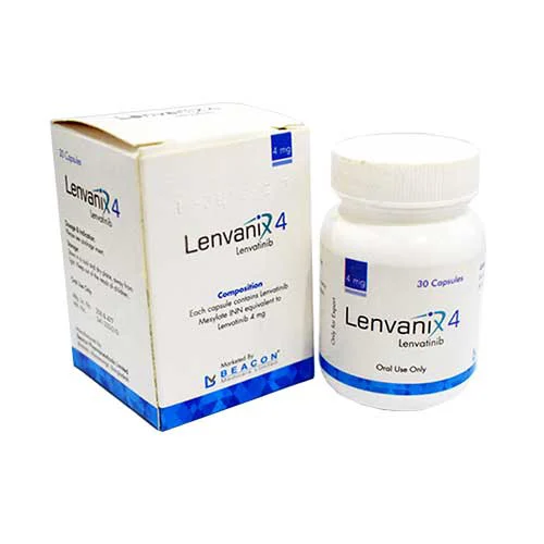 Lenvanix (Lenvatinib 10mg / 4mg) Rx Lenvanix (Lenvatinib 10mg / 4mg) Rx