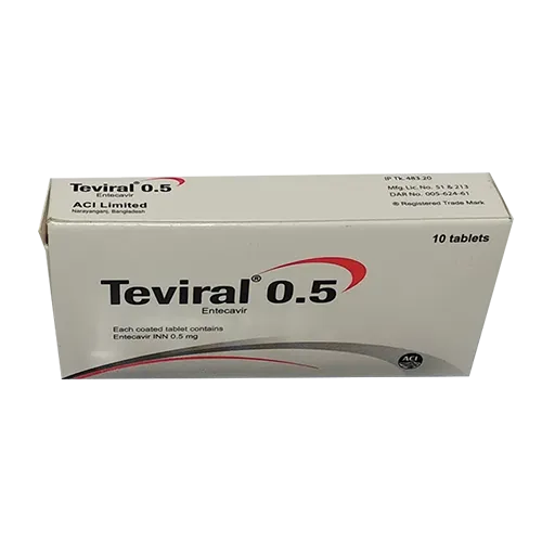 Teviral (Entecavir 0.5mg / 1mg) Rx Teviral (Entecavir 0.5mg / 1mg) Rx