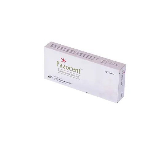 Pazocent (Pazopanib 200mg) Rx Pazocent (Pazopanib 200mg) Rx