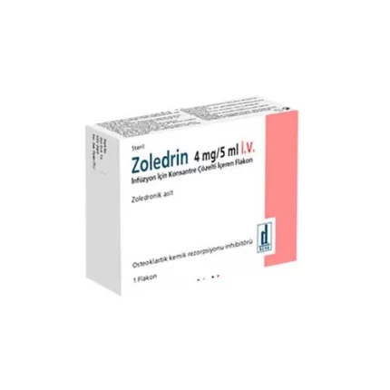 Zoledrin (Zoledronic Acid Injection 4mg/ 5ml) Rx