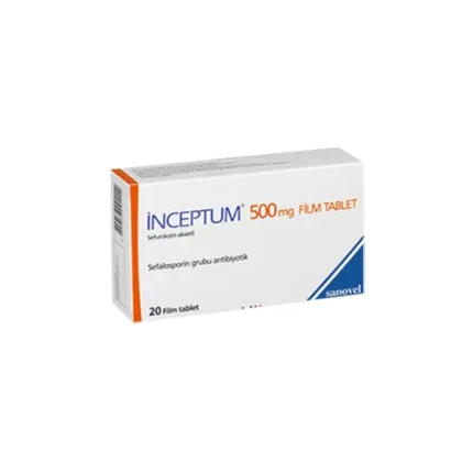 INCEPTUM (CEFUROXIME AXETIL 500MG) Rx