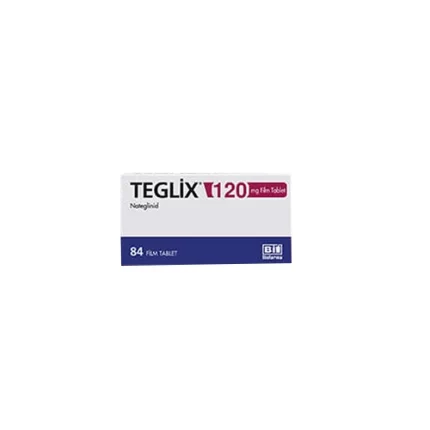 TEGLIX (NATEGLINIDE 120mg) Rx