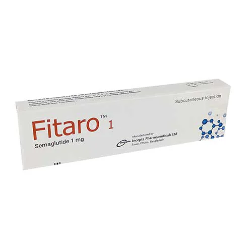 Fitaro (Semaglutide 1mg / 0.5ml / 0.5mg / 0.375ml / 0.25mg / 0.188ml / 1.7mg / 0.75ml / 2.4mg / 0.75ml / 0.5mg / 0.5ml) Rx Fitaro (Semaglutide 1mg / 0.5ml / 0.5mg / 0.375ml / 0.25mg / 0.188ml / 1.7mg / 0.75ml / 2.4mg / 0.75ml / 0.5mg / 0.5ml) Rx