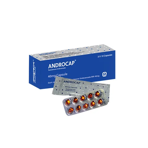 Androcap (Testosterone Undecanoate 40mg) Rx Androcap (Testosterone Undecanoate 40mg) Rx