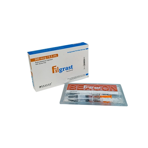 Filgrast (FILGRASTIM 300 mcg/ 0.5ml) Rx Filgrast (FILGRASTIM 300 mcg/ 0.5ml) Rx