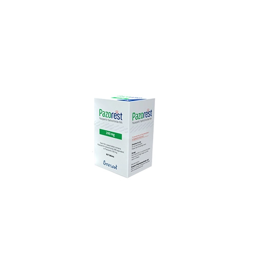 Pazorest (Pazopanib 200mg) Rx Pazorest (Pazopanib 200mg) Rx