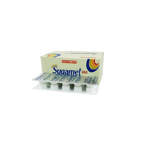 Sugamet (METFORMIN HYDROCHLORIDE 500mg / 850mg) Rx Sugamet (METFORMIN HYDROCHLORIDE 500mg / 850mg) Rx