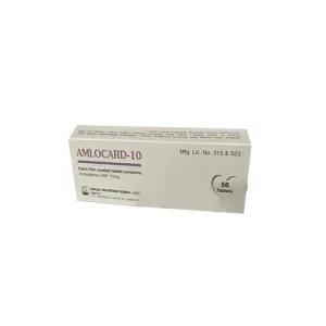 Amlocard (Amlodipine Besilate 10mg / 5mg) Rx