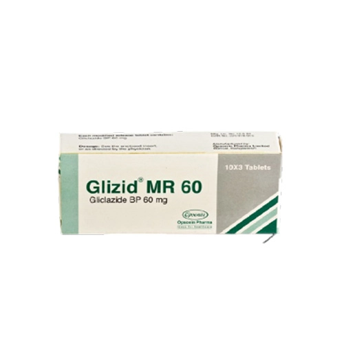 Glizid MR (Gliclazide 60mg) Rx Glizid MR (Gliclazide 60mg) Rx