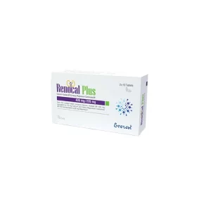 RENOCAL PLUS (Calcium Acetate + Heavy Magnesium Carbonate 435mg + 235mg) Rx