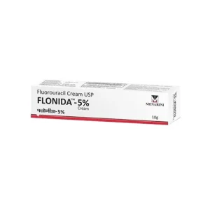 Flonida Cream (Fluorouracil 10gm/ 5%) Rx
