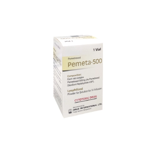 Pemeta (PEMETREXED DISODIUM 100mg / 500mg) Rx Pemeta (PEMETREXED DISODIUM 100mg / 500mg) Rx
