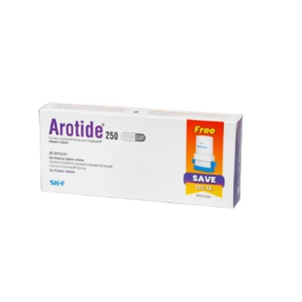 Arotide (Salmeterol + Fluticasone Propionate 50 mcg+250 mcg) Rx
