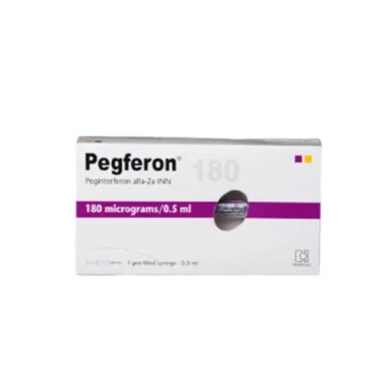 Pegin (Peginterferon alfa-2a 180 mcg/ 0.5 ml) Rx