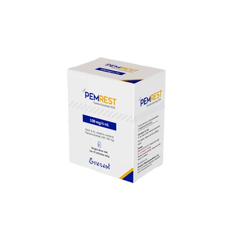 Pemrest (Pembrolizumab 100mg/ 4ml) Rx Pemrest (Pembrolizumab 100mg/ 4ml) Rx